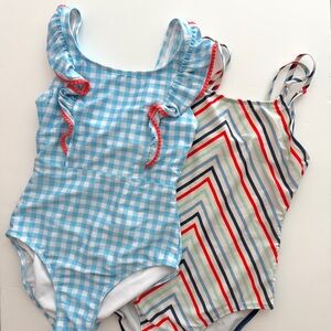 💥5/$15 Lot of 2 One-Piece Swimsuits